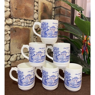 Combo 6 cốc sứ Bát Tràng