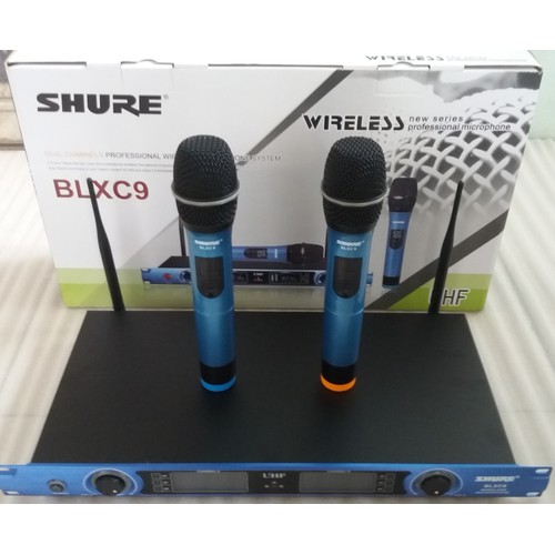 micro hát karaoke SHURE BLX C9 - micro không dây BLXC9