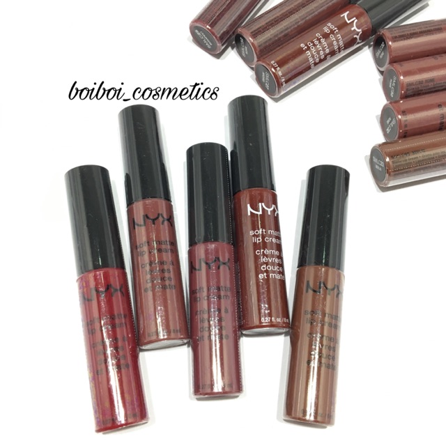 dts1943 (combo 4 màu) Son NYX SOFT MATTE LIP CREAM