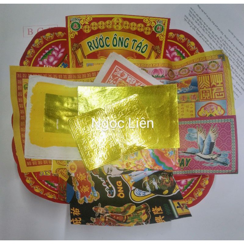 Giấy cúng Tết Rước ông Táo