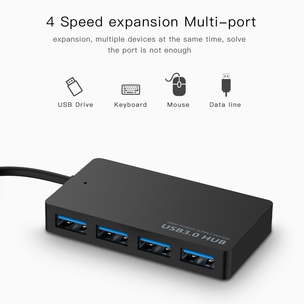 Bộ Chia 4 Cổng Usb 3.0 Tốc Độ Cao Chuyên Nghiệp | BigBuy360 - bigbuy360.vn