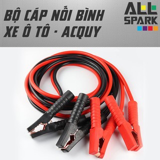 Dây Cáp Kích Bình Ắc Quy Ô Tô 4 Tới 8 Chỗ, Dây Câu Bình Xe Hơi - Chiều Dài 2.5 Mét