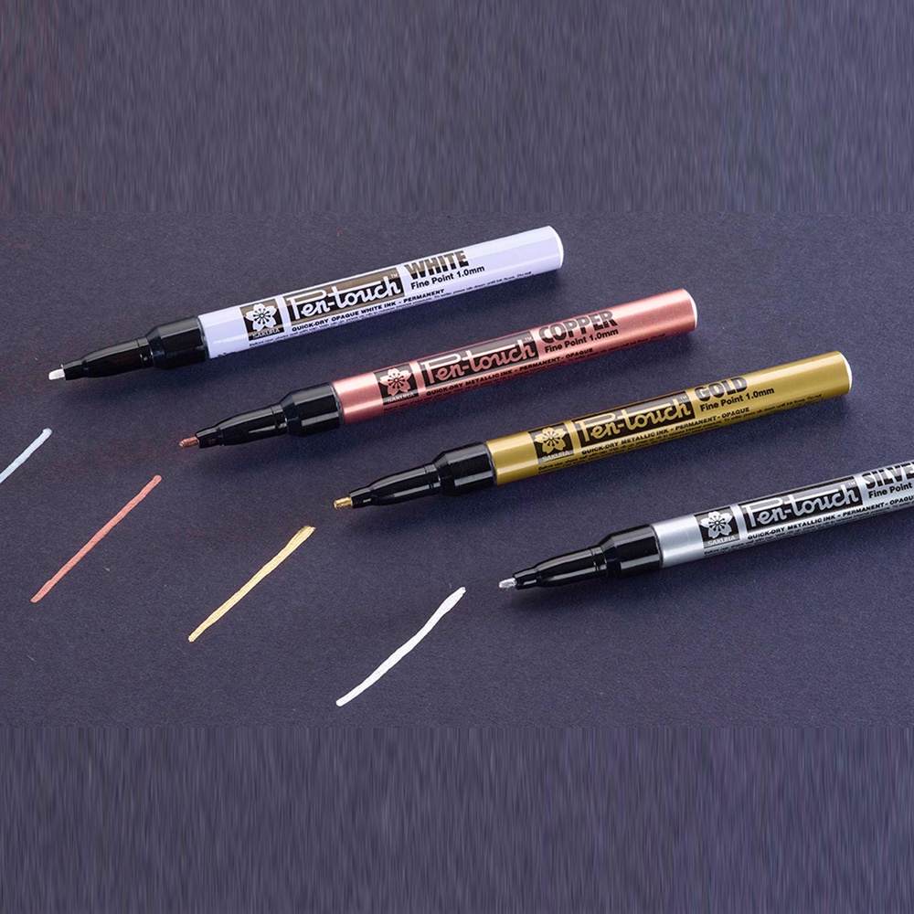 Bút sơn dầu vẽ lên mọi bề mặt Sakura PenTouch Fine Point - Ngòi 1.0mm