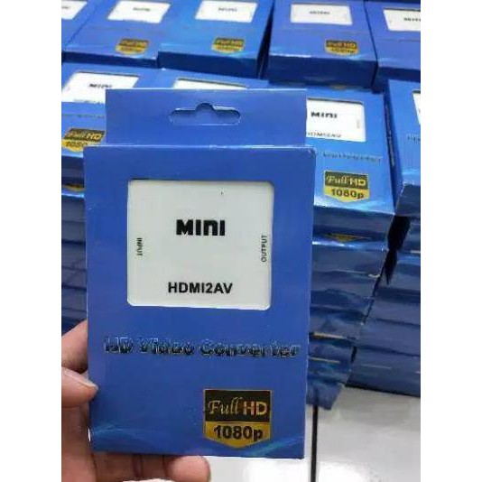 Bộ Chuyển Đổi Hdmi Sang Rca Av / Mini Hdmi2Av / Mini Hdmi2Av Tv Box Hdmi 2av