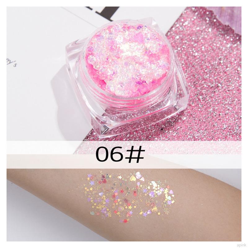 [Hàng mới về] Gel kim tuyến lấp lánh lâu trôi trang điểm mắt và móng tay