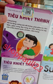 Cốm Tiêu Khiết Thanh hỗ trợ hệ hô hấp