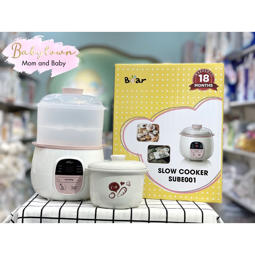 NỒI NẤU CHÁO CHẬM BEAR BẢN QUỐC TẾ