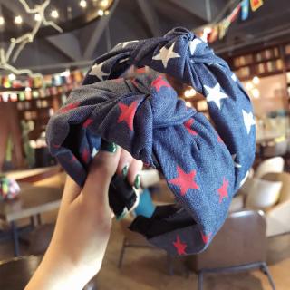Băng Đô Vải Denim Thời Trang Hàn Quốc