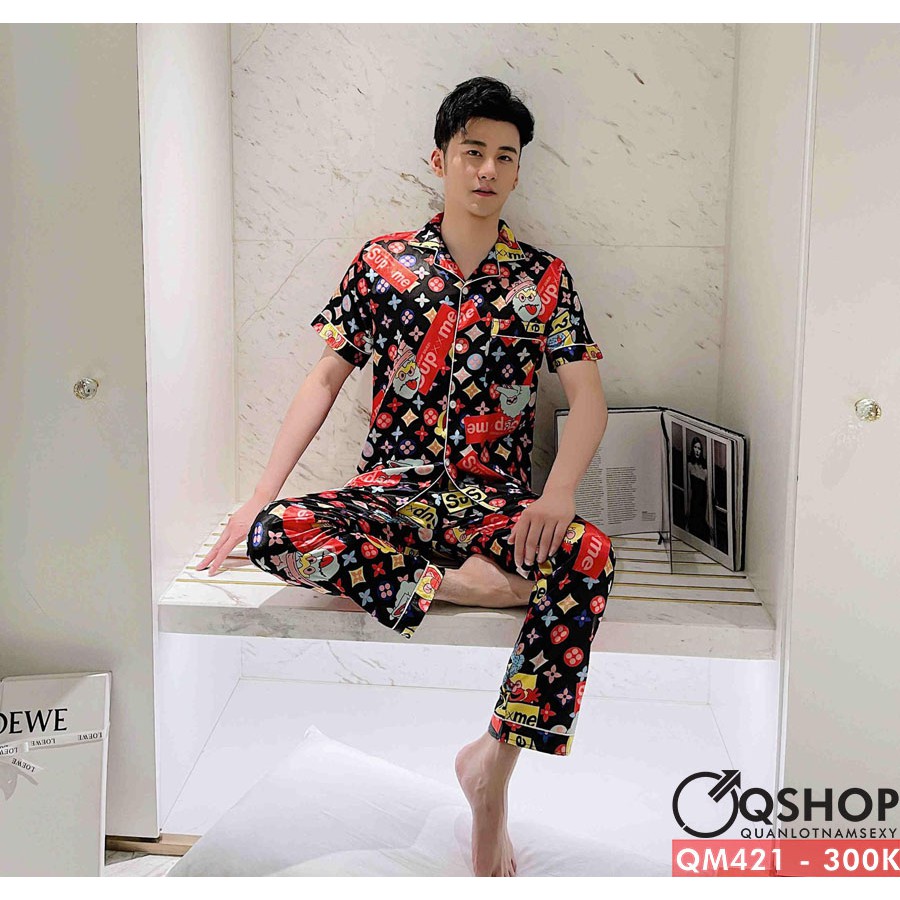BỘ ĐỒ PIJAMA NAM CAO CẤP QSHOP QM421