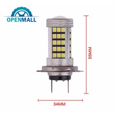 Bóng Đèn Led Sương mù gầm cản trước Demi Đờ mi chân H11 H7 cho xe hơi ô tô siêu tiết kiệm Toyota Vios Innova  Honda City