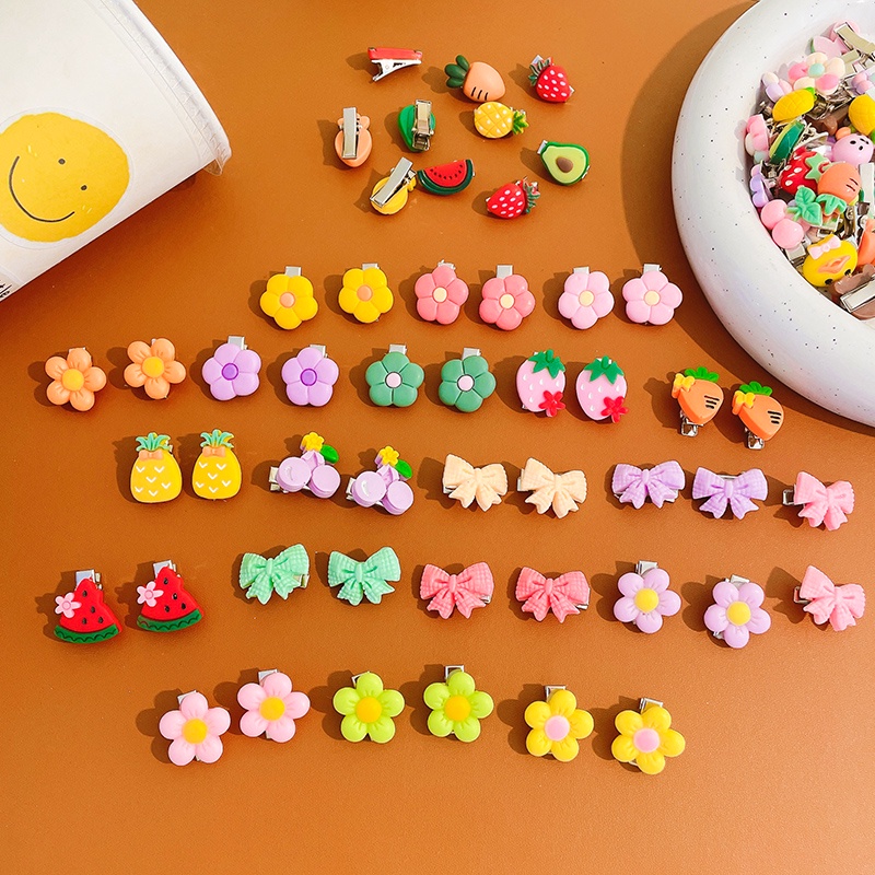 Set 10 Kẹp Tóc Nhỏ Xinh Thời Trang Cho Bé Gái