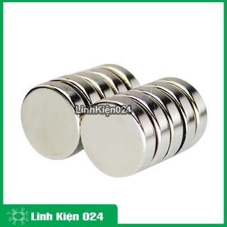 Bộ 10 Viên Nam Châm Đất Hiếm 8x2mm (từ tính hút cực mạnh)