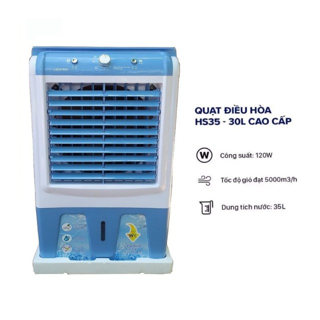 Quạt Điều Hòa Làm Mát HS-35A Kiểu Dáng Đẹp, Chắc Chắn, Xua Tan Cái Nòng Mùa Hè, Bảo Hành 12 Tháng | BigBuy360 - bigbuy360.vn