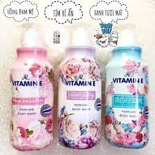 01 Chai Sữa Tắm Hương Nước Hoa AR Vitamin E Perfume Body Wash 400ml Thái Lan