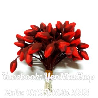 Nụ mai, nụ đào đất sét (bó 50 nụ)