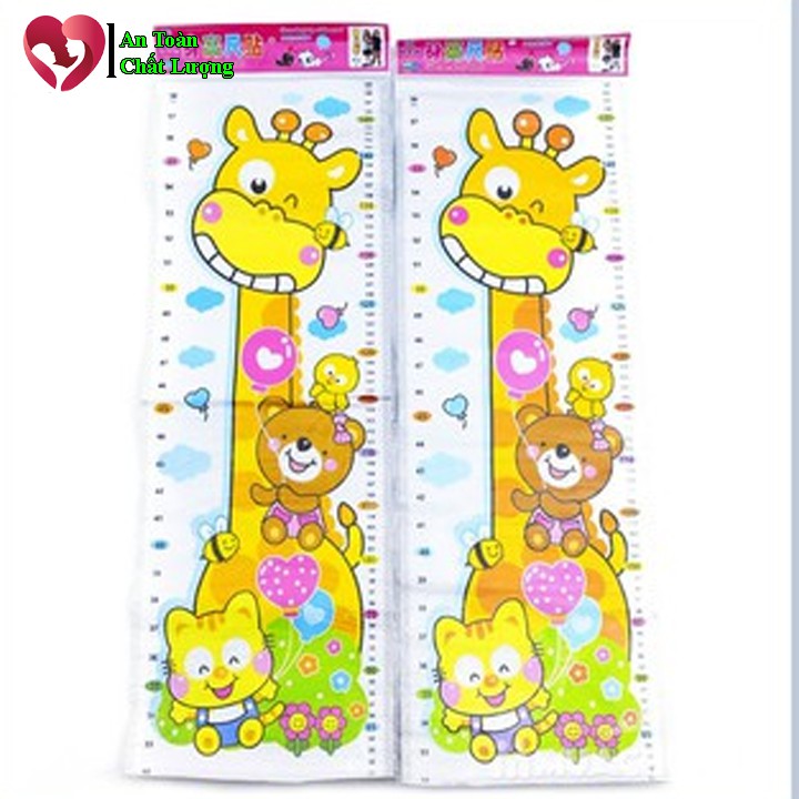 Thước Đo Chiều Cao Decal Dán Tường Đo Chiều Cao Cho Bé DRP0000055