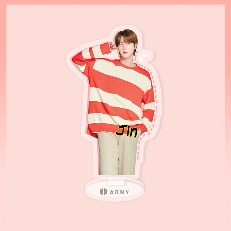 Giá đỡ trưng bày METAGIO bằng acrylic hình các thành viên trong nhóm nhạc BTS