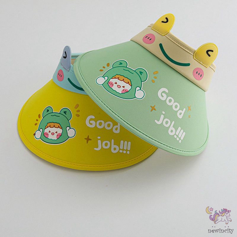 Mũ Lưỡi Trai Hở Đầu Chống Nắng Mùa Hè Dễ Thương Cho Bé