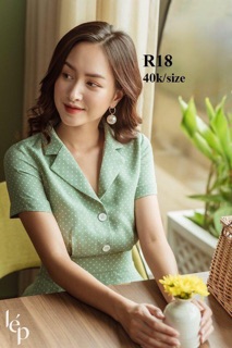Vải lụa trượt chấm bi