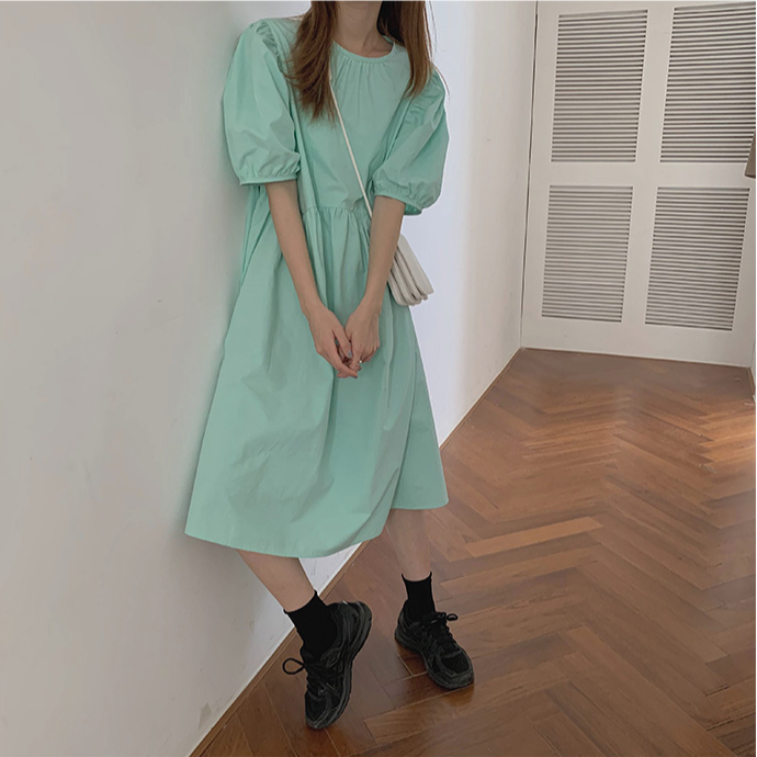 Đầm Nữ Kiểu Dáng Thời Trang Phong Cách Hàn Quốc đầm bầu váy nữ váy bé gái váy dài chân váy dài váy nữ chân váy dài