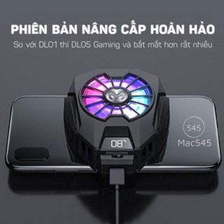 Quạt tản nhiệt điện thoại DL05 - sò lạnh - Làm lạnh tức thì chơi game cực nhanh