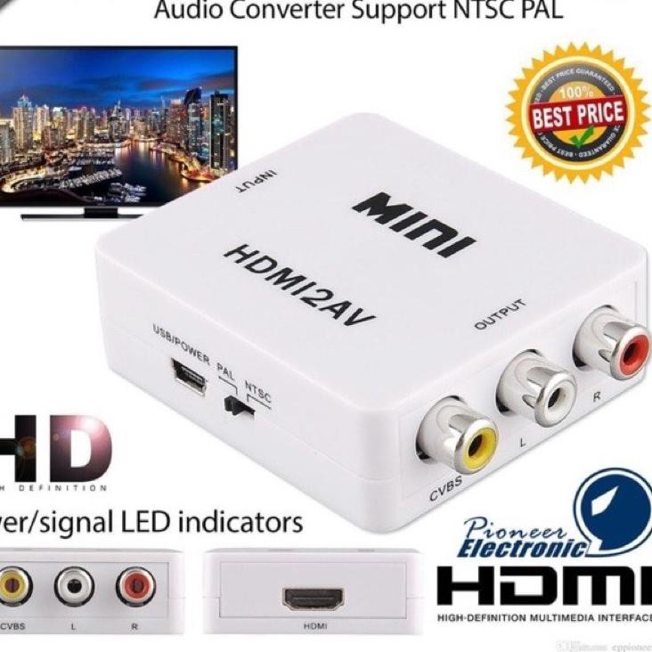 Đầu Chuyển Đổi Hdmi2Av Mini Từ Save Hdmi2Av