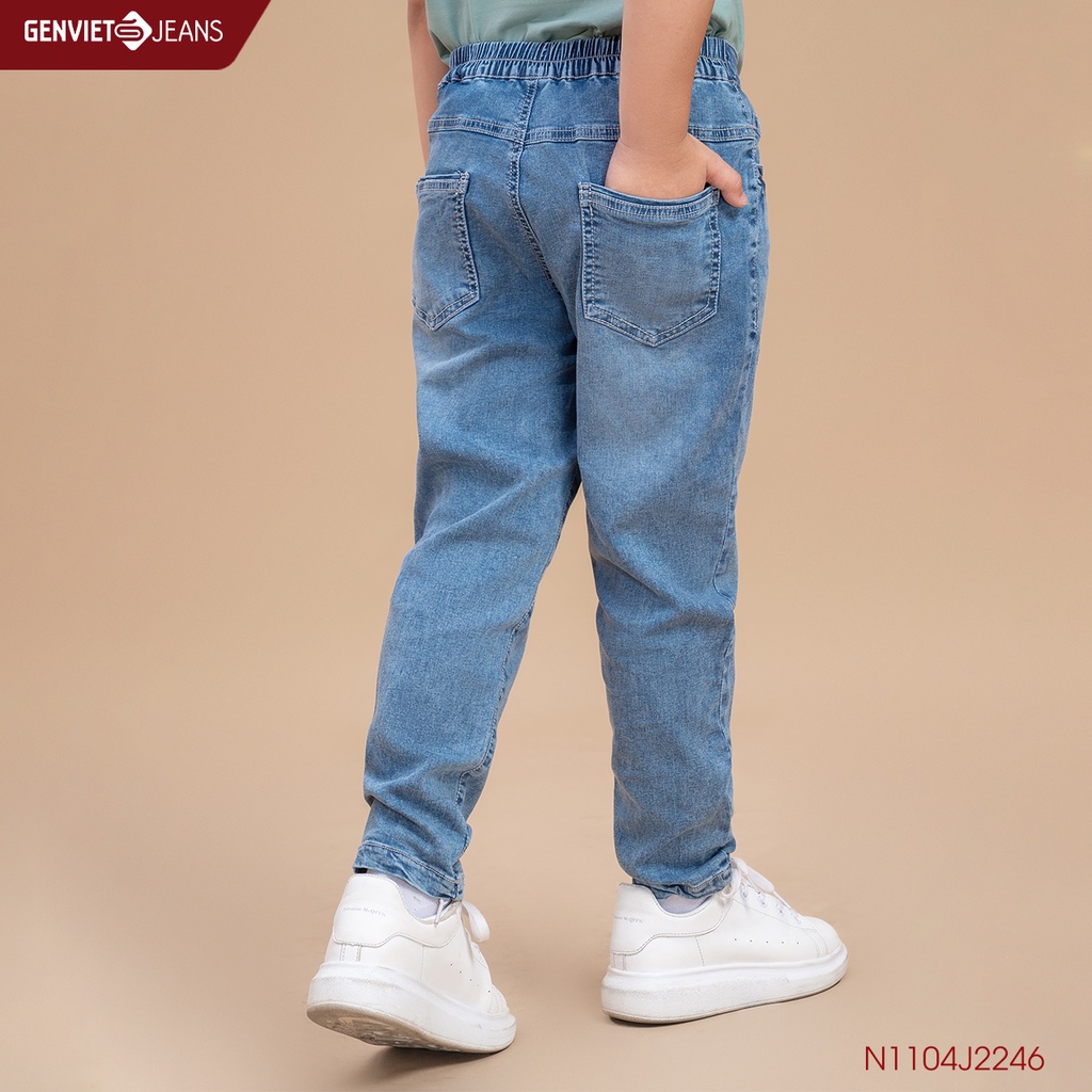 Quần Jeans Kid Thời Trang Bé Trai Genviet Kids N1104J2246