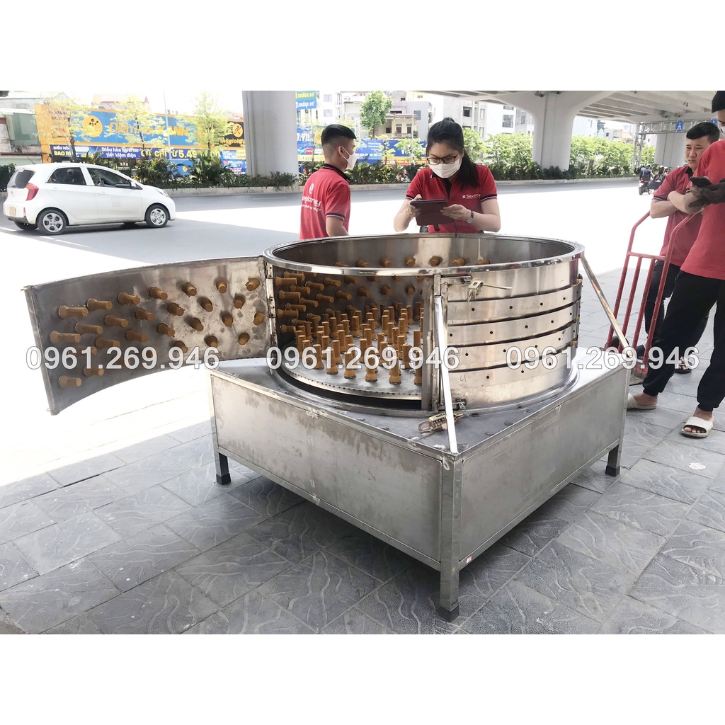 Máy vặt lông dê đường kính 120cm VM-VL120