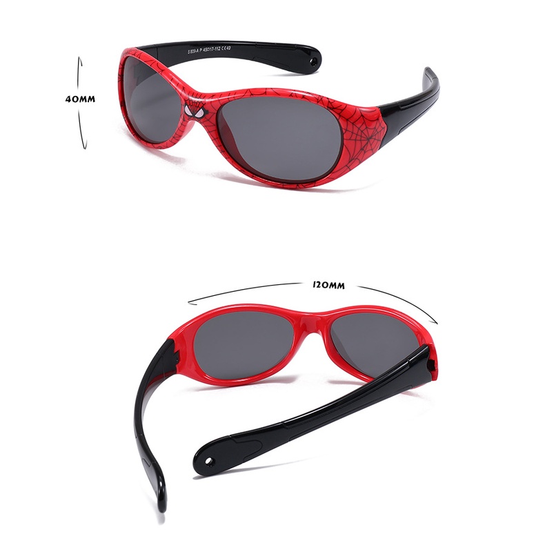 MẮT KÍNH MÁT SIÊU NHÂN SPIDERMAN S809A NGƯỜI NHỆN CHO BÉ TRAI 4-8 TUỔI