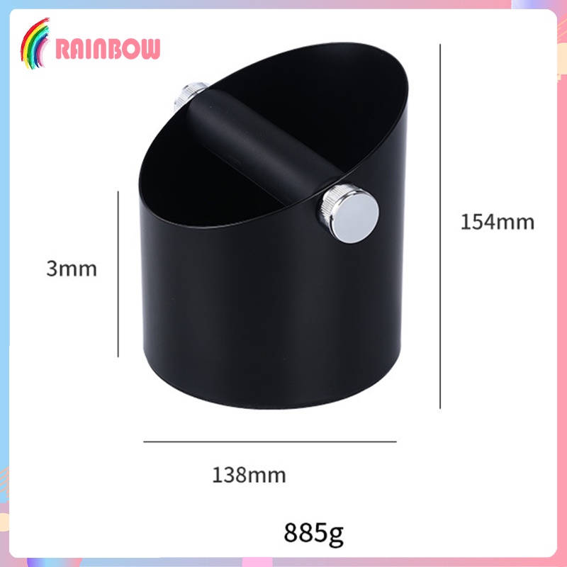 [RAINBOW] Coffee Knock Box Dump Waste Bucket for Coffee Maker Detachable Knock Bar