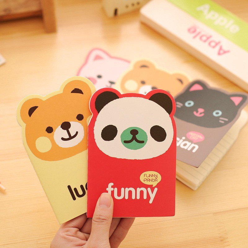 Sổ tay cute mini a5 nhiều mẫu ngẫu nhiên K12 Taro Stationery