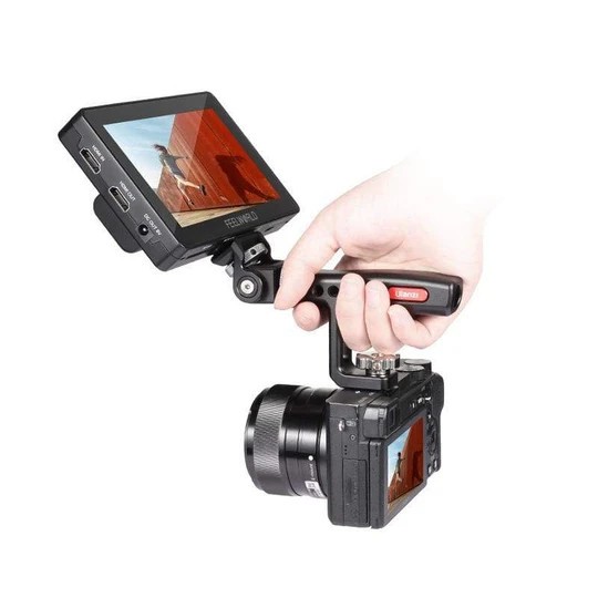 Ulanzi R071, Tay Cầm Nhôm Đa Năng Hỗ Trợ Quay Phim Cho Máy Ảnh DSLR - Universal Mini Metal Nato Top Handle Grip