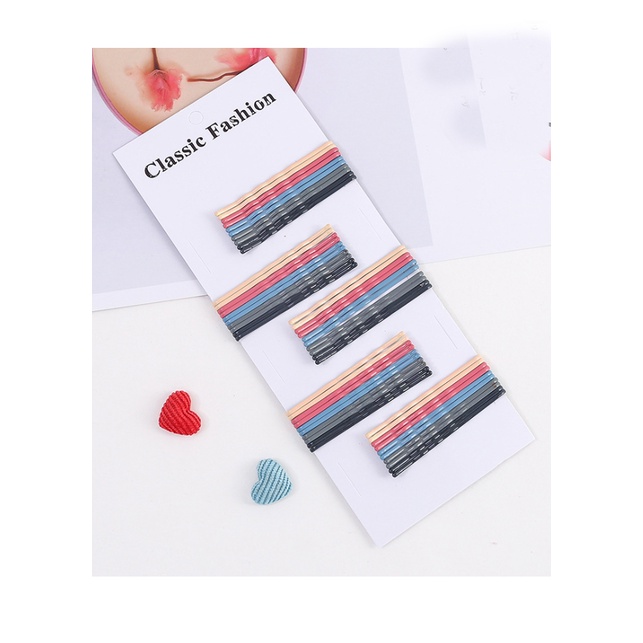 Set kẹp tóc sắc màu cho bạn gái KAH97 ( chọn mẫu )