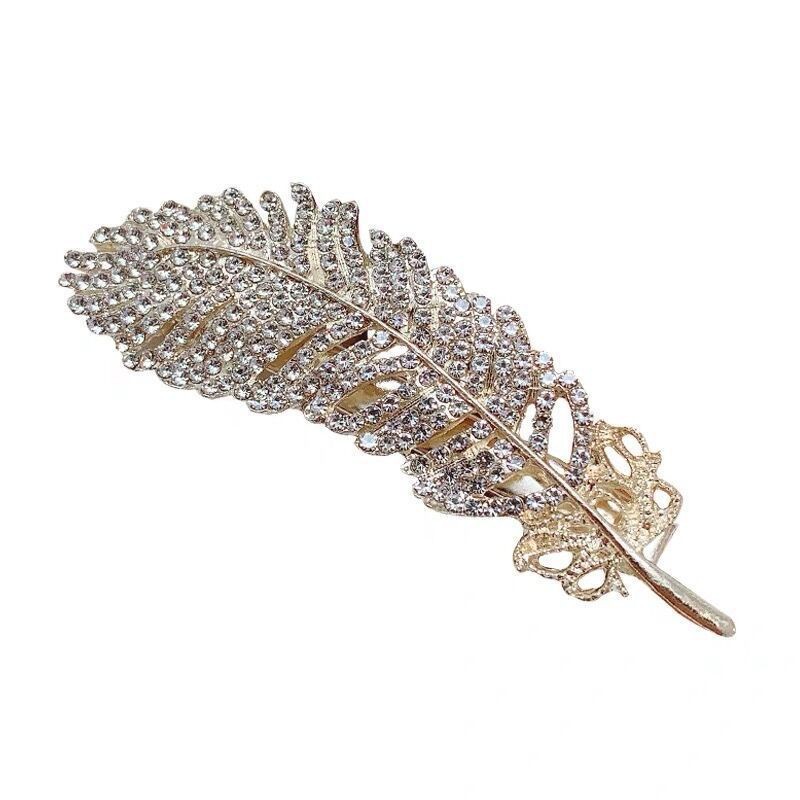 Set kẹp tóc kim loại đính đá Hàn Quốc sang chảnh xinh đẹp cho nữ - SE003 LANA QUEEN