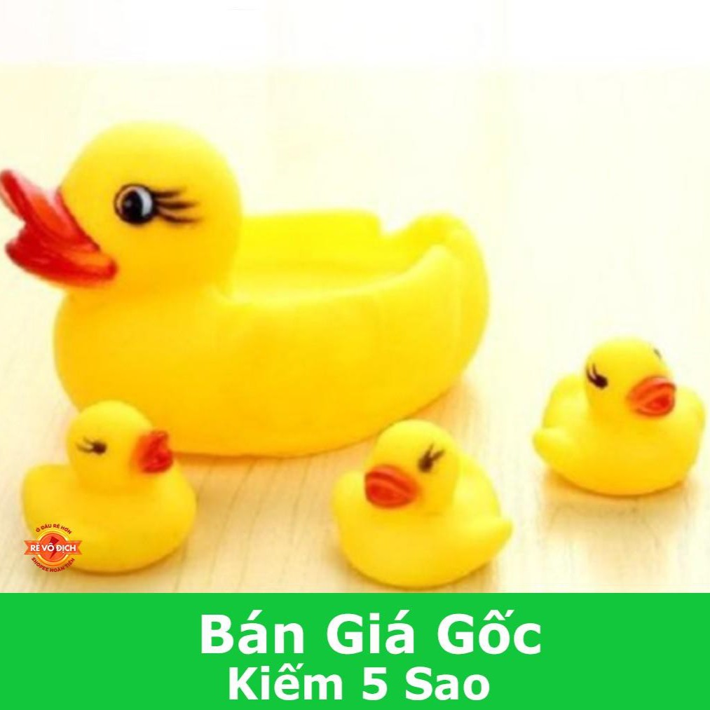 SET 4 VỊT THẢ BỒN TẮM CÓ CÒI CHO BÉ (HOT)