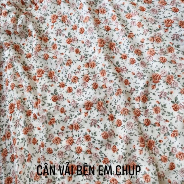 🌸ĐẦM VOAN HOA ĐẮP CHÉO CỘT NƠ EO🌸