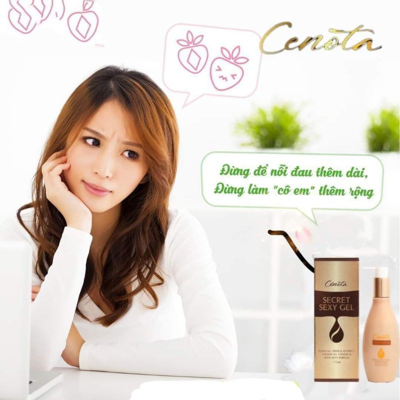 Dung dịch vệ sinh CENNOTA làm hồng và se khít vùng kín