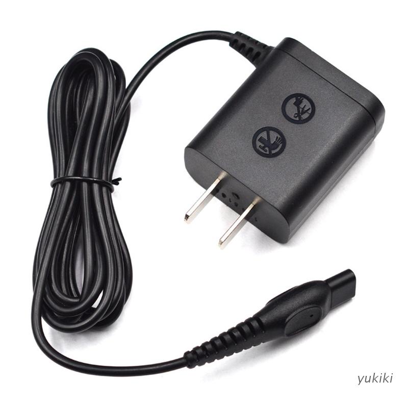 Kiki. Bộ Sạc 2 Chân Phích Cắm EU Cho Máy Cạo Râu Philip Shavers HQ8505 HQ6070 HQ6075