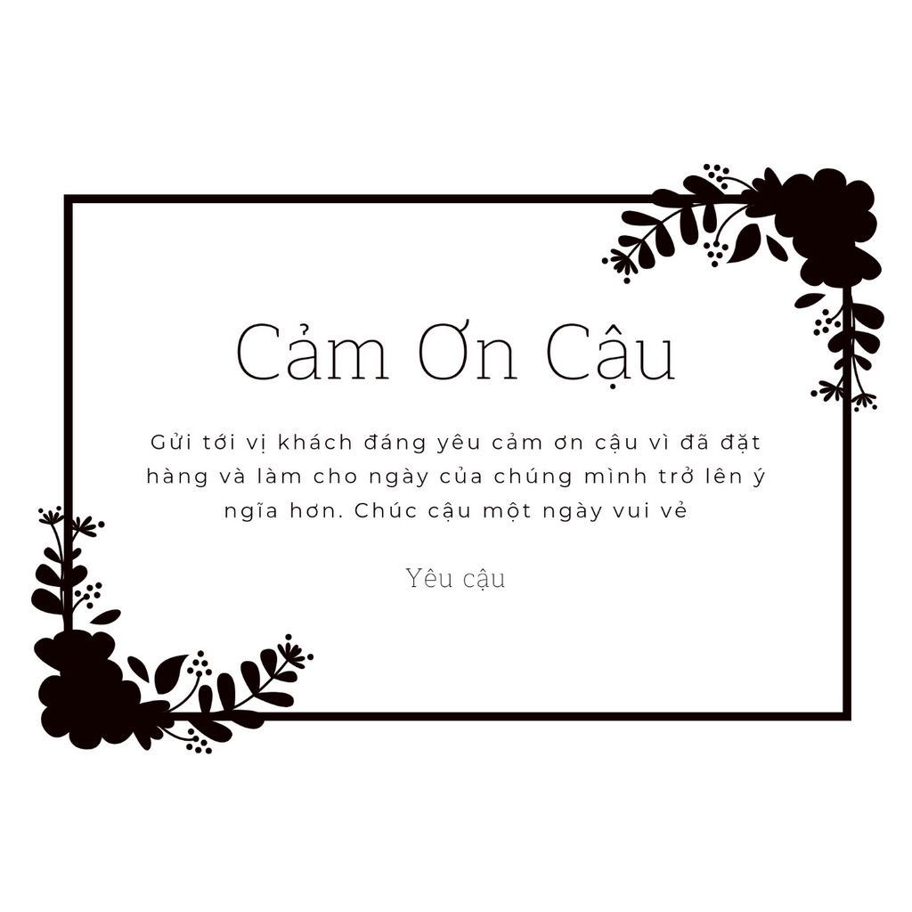 set 20 tem dán thank you khổ a6, bóc dán cảm ơn