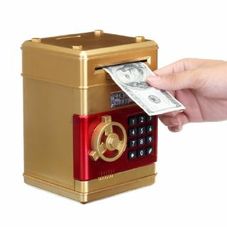 Két Sắt Đồ Chơi Mini Có Mật Mã Cho Bé
