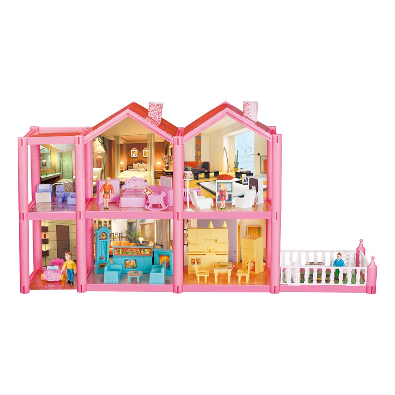 Mô Hình Đồ Chơi Ngôi Nhà Búp Bê Barbie Dành Cho Trẻ 5-6 - 8 Tuổi