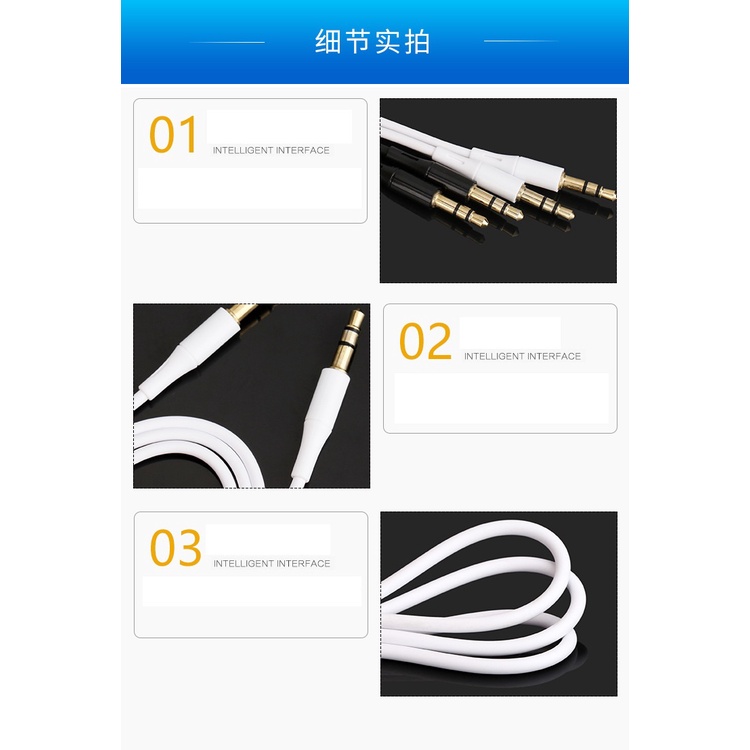 Cáp nối âm thanh 2 đầu 3.5 đực cho loa, máy nghe nhac...
