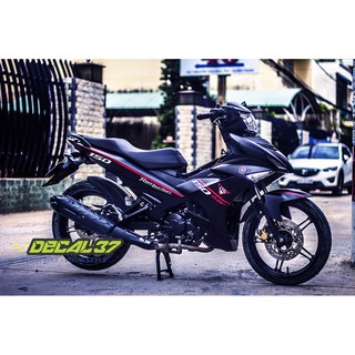 Tem Trùm Exciter 150 Matte Black