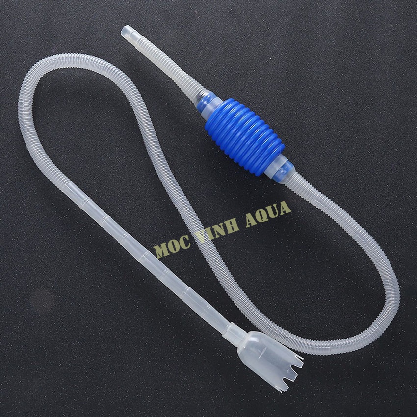 Bơm tay thay nước hút cặn bể cá CLEAN PUMP đa năng 2 IN 1