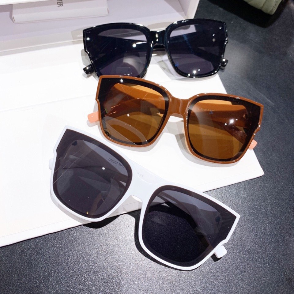 Mắt Kính Nữ Thời Trang, Kính Mát Nữ Cao Cấp GC210 Vuông, Chống Tia UV400 Hot Trend 2021