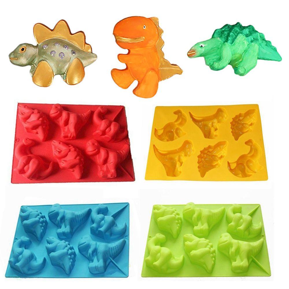 Khuôn Silicone Làm Bánh Hình Khủng Long Độc Đáo