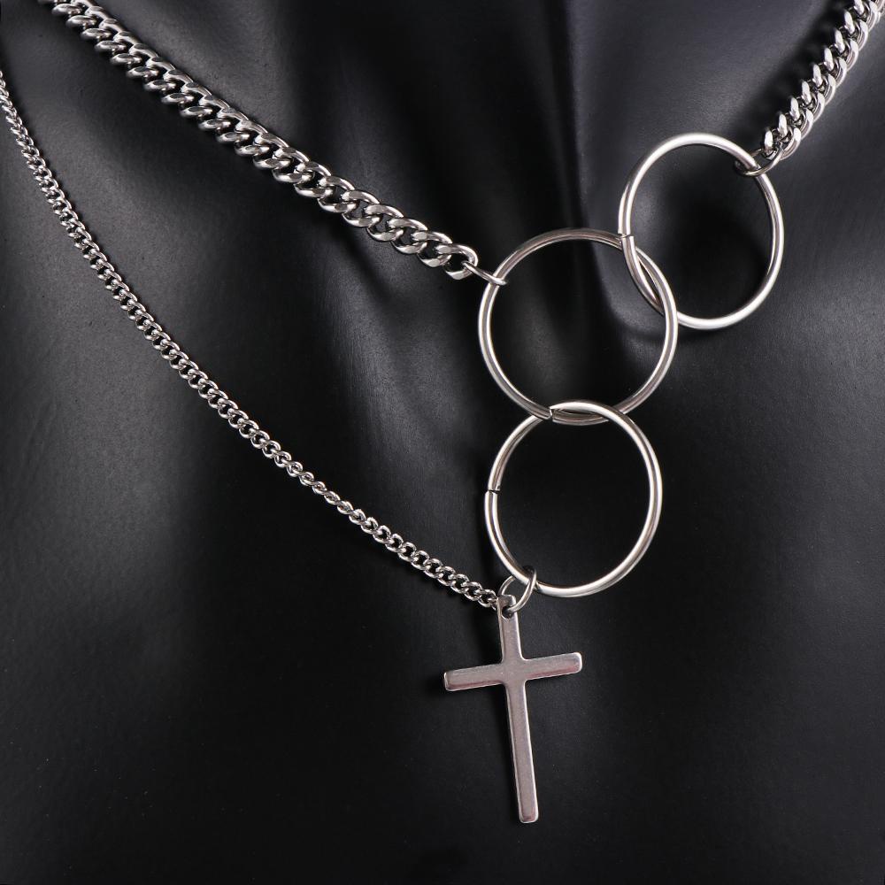 Dây Chuyền Thời Trang Cá Tính Cho Nam Nữ|Vòng Đeo Cổ Phong Cách Rock Gothic