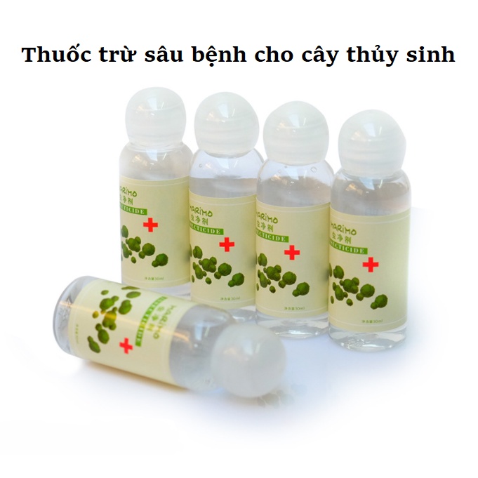 Chất dinh dưỡng tổng hợp, Liquid Carbon và trừ sâu bệnh cho cây thủy sinh, tảo Marimo
