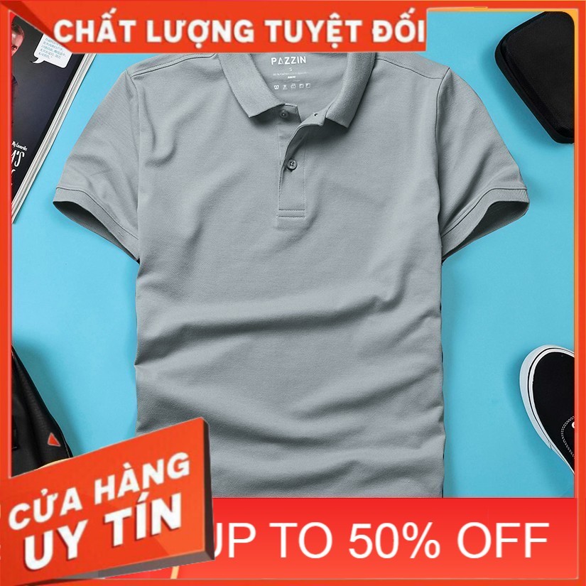 - Áo thun nam POLO trơn vải cá sấu cotton cao cấp ngắn tay cực sang trọng lịch lãm