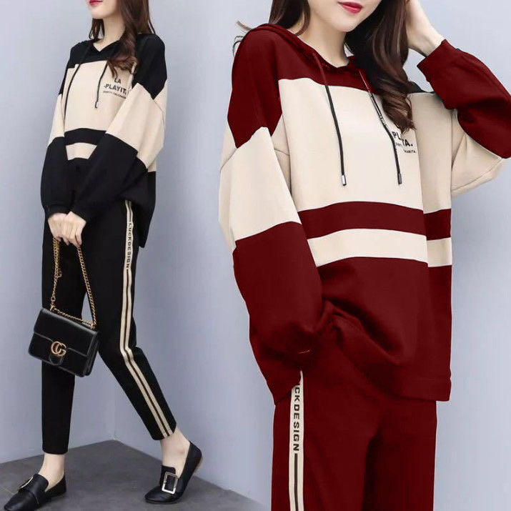 Set Đồ Thể Thao 2 Món Dài Tay Form Rộng Phong Cách Năng Động Cho Nữ # Phụ Kiện Chuyên Dụng Cho Rr-872 Rr-872